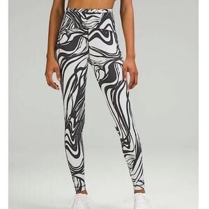 Lululemon Swift Speed High-Rise Tight 28” Spin Off Jacquard Vapor Graphite Grey